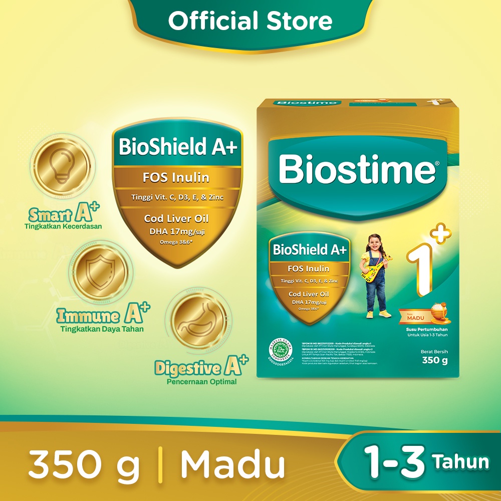 Biostime Baby 1+ 350g / Susu Anak / Susu Biostime