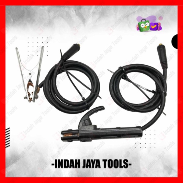 Terbaik PAKET SET Tang Las  Tang Massa  Kabel 1.5 Meter Stang Las Listrik Promo