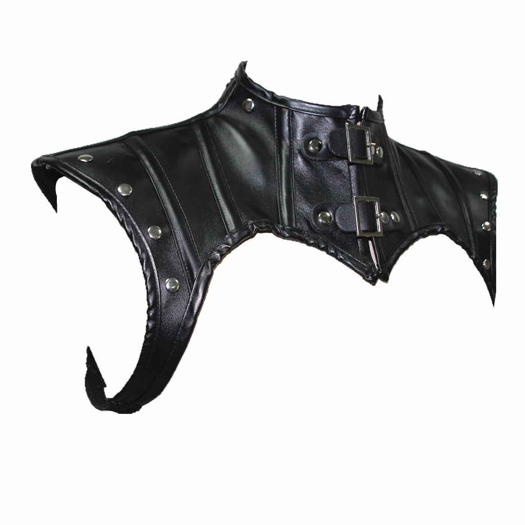 Gothic's Leather Stand Collar Plate Armor Neck Protector Costume 8530 (M/L/XL)