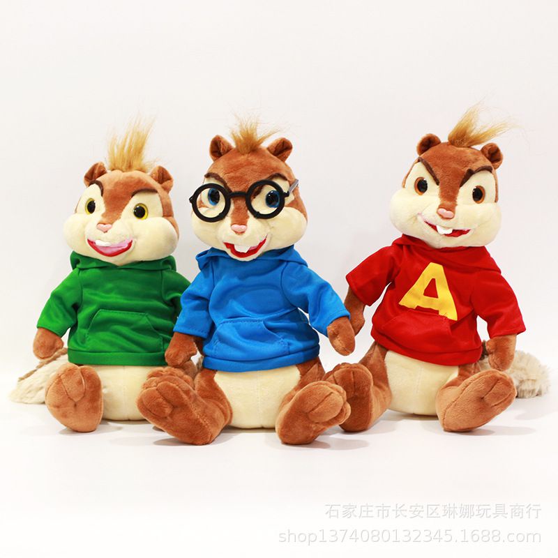 Serta Mainan Katun Alvin The Chipmunks PP Doll Tahan Lama