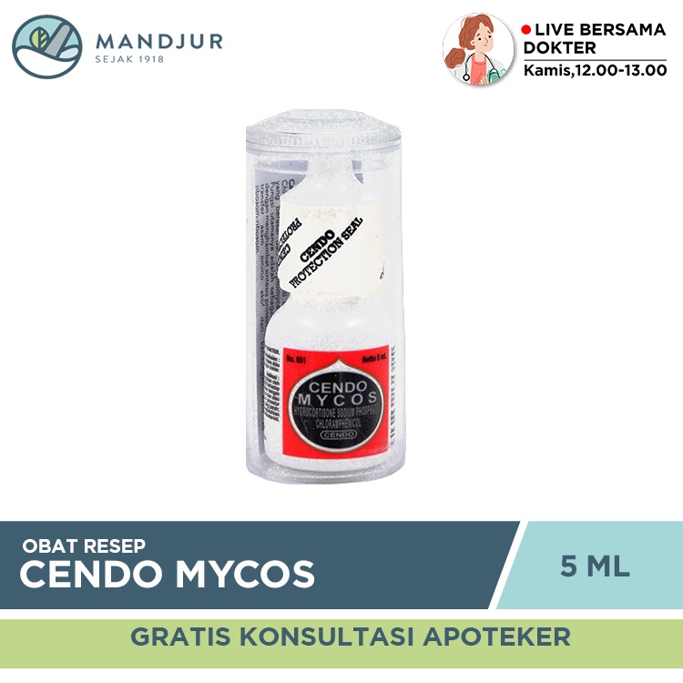 Jual Cendo Mycos Eye Drops 5 ml Shopee Indonesia