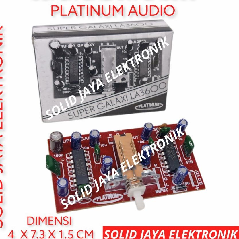Hadir Spesial KIT SUPER GALAXI LA3600 2 IC GALAXY 2 IC SUPER PENAMBAH PENDORONG BASS TREABLE LOW HI 