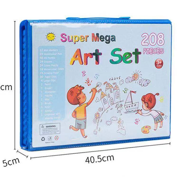 

[V-AO]✯✔ Crayon Mewarnai Pensil Krayon 208 Warna Alat Menggambar atau Mewarnai amanah