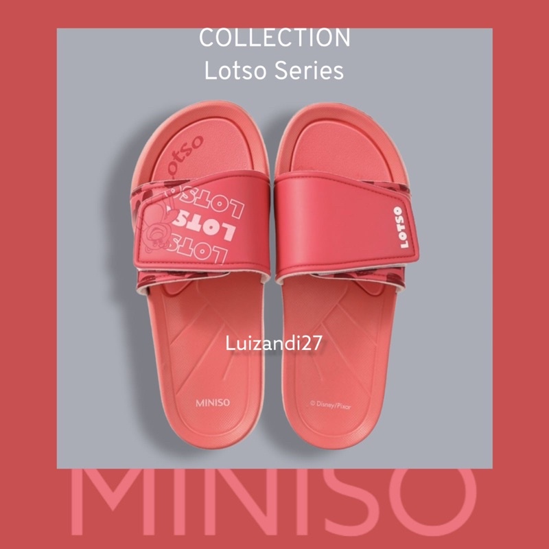 Sandal Lotso series MINISO X LOTSO STRAW sandal selop wanita