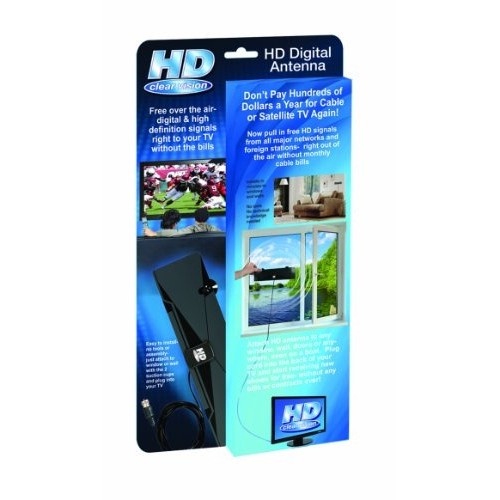 HD Clear Vision Digital Antena TV nonton TV layar