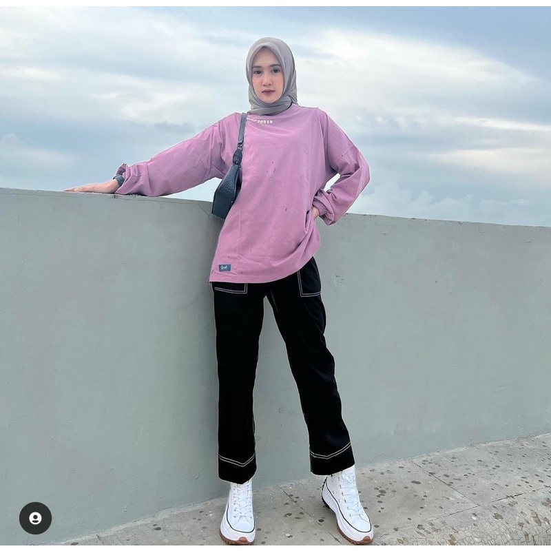 atasa wanita/kaos oversize