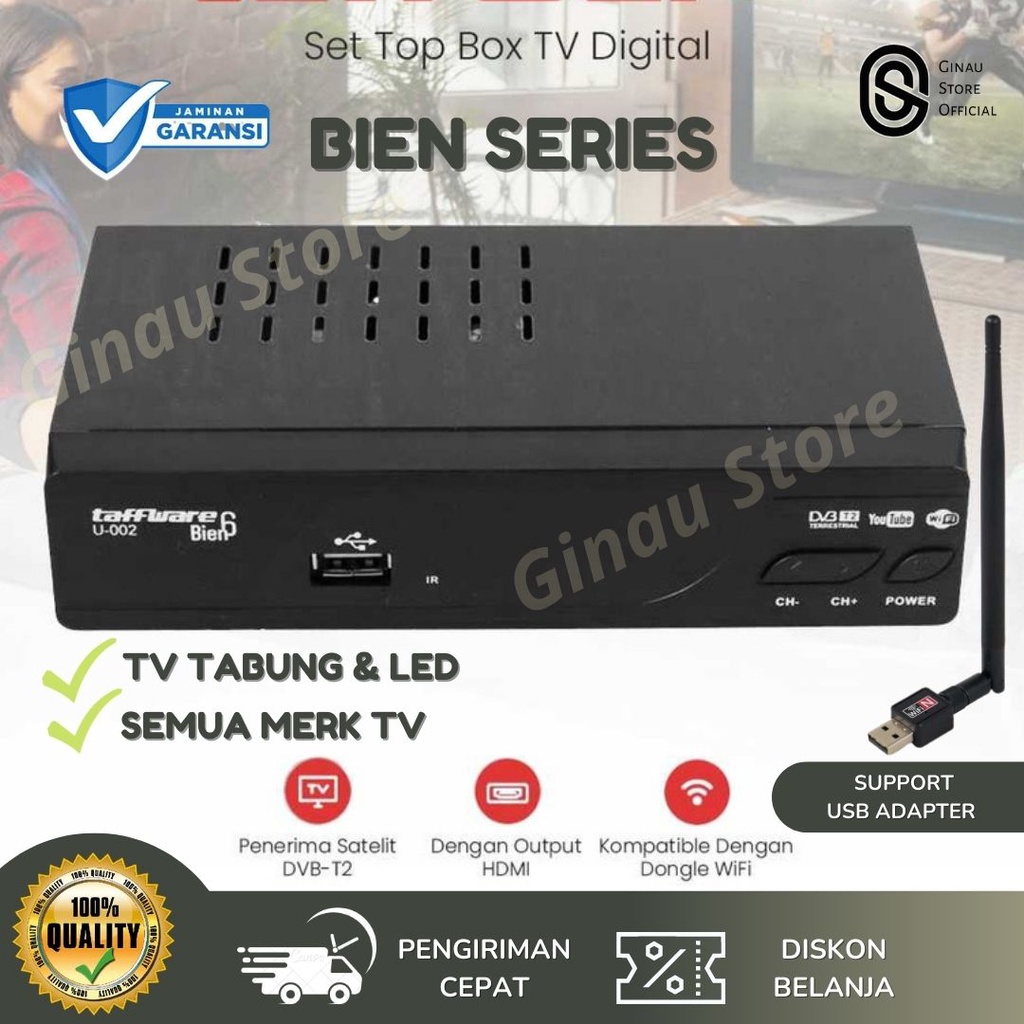 Set Top Box TV Tabung Digital DVB T2 / Set To Box Tv Digital Satellite Receiver Box tv Tuner HD 1080