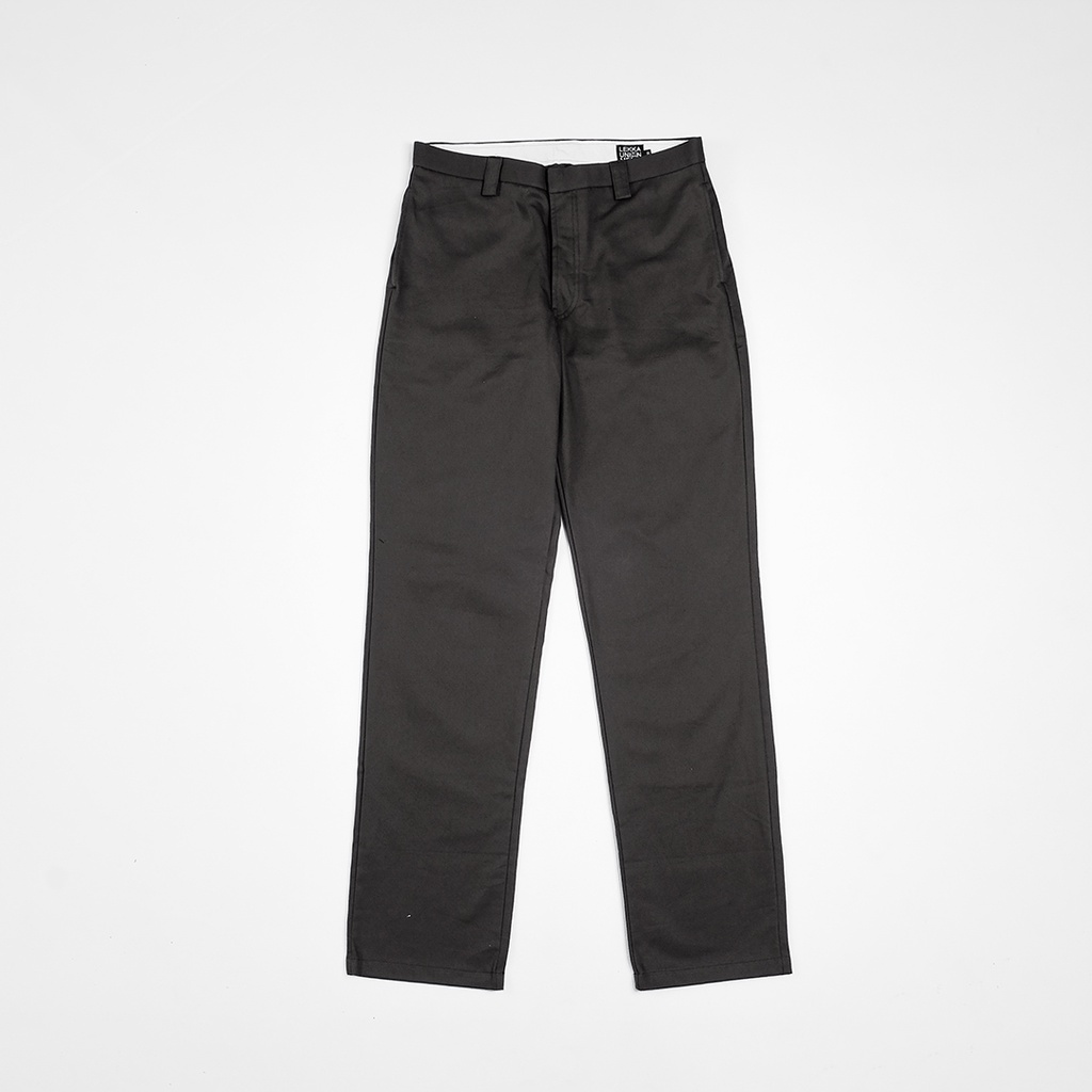 Work Pants - Celana Panjang Regular Fit Warna Abu