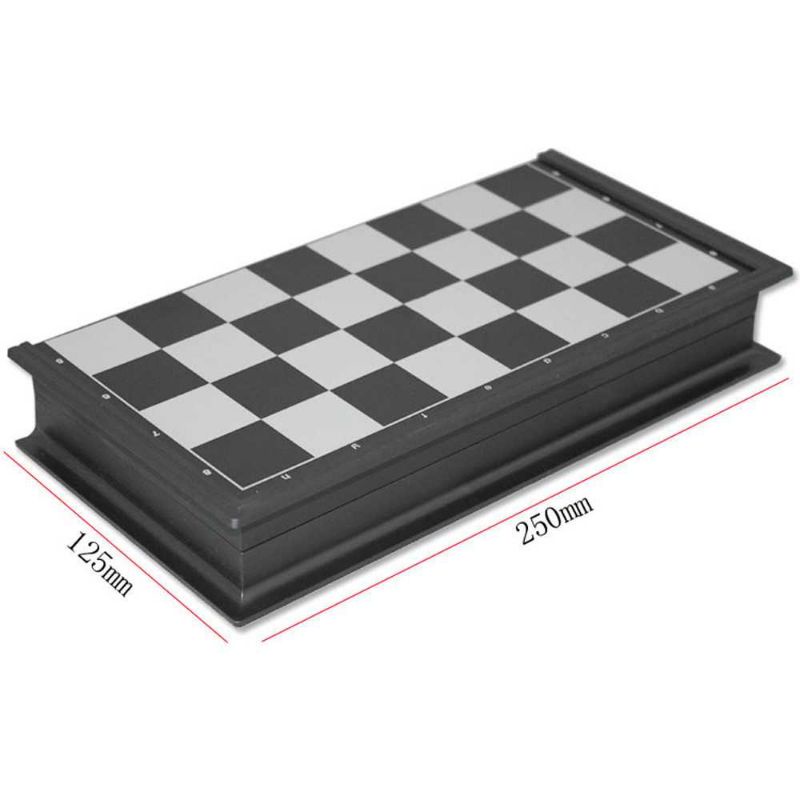 UB Permainan Papan Catur Magnet Folding Chessboard - 3810B-C Kado Hadiah Kerabat Sahabat Olahraga Otak Brain Sport