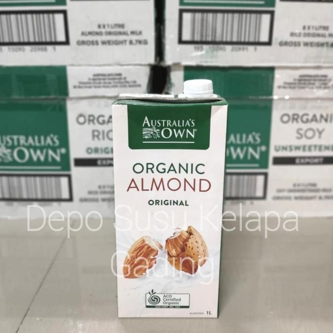 

Australia OWN Almond Milk Organic Gluten Free Australia's TERLARIS TERPERCAYA ORIGINAL