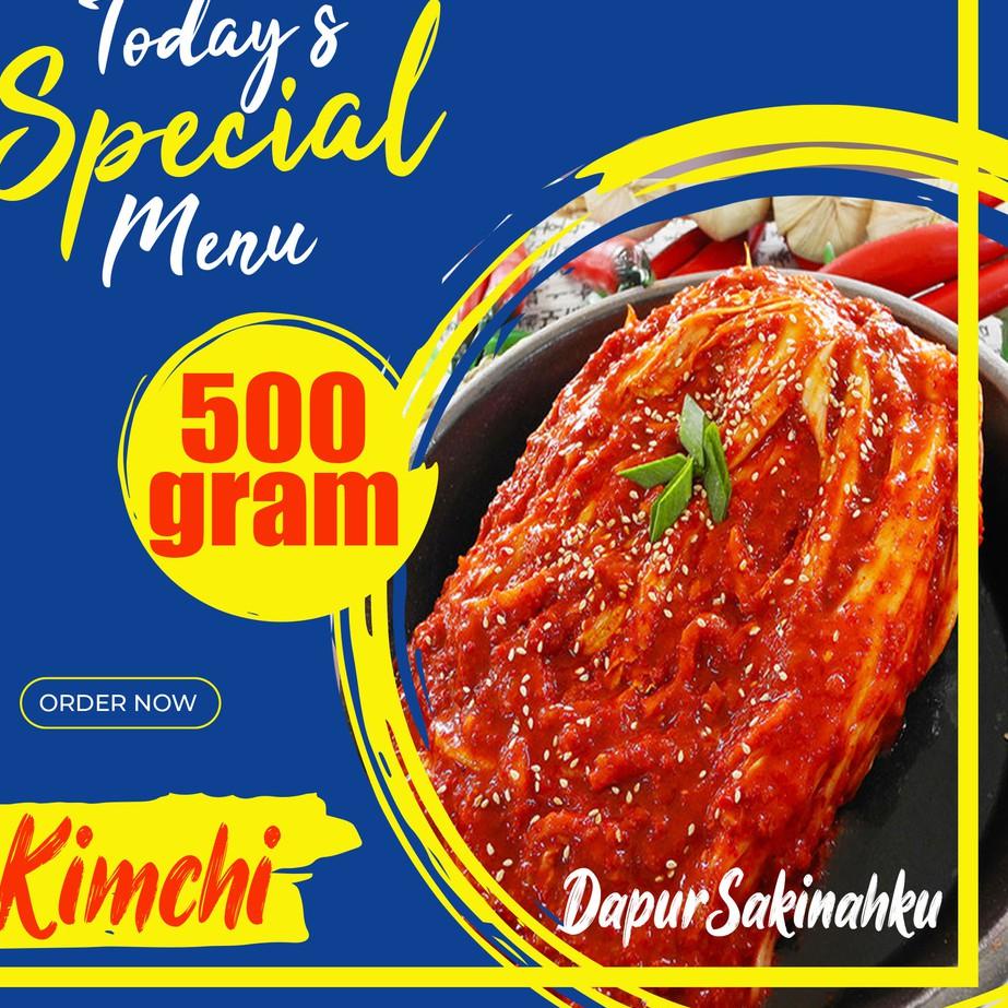 

BISA COD ✔️kimchi kimci sawi authentic korean receipe halal original 500gr|SQ1