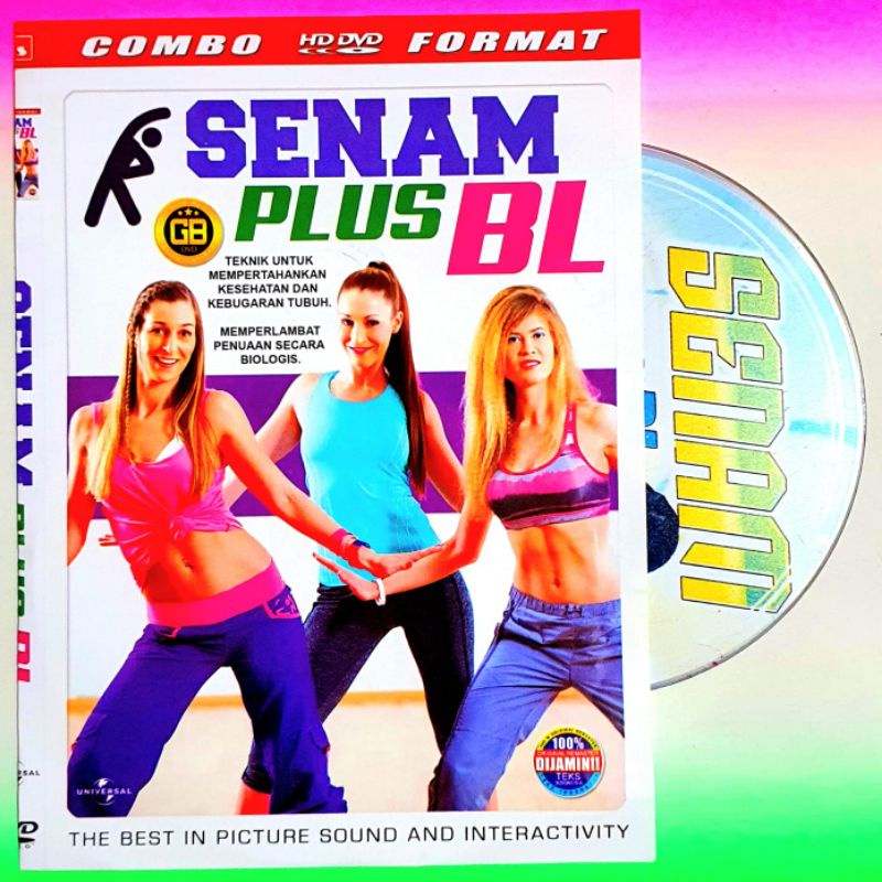 KASET DVD SENAM BL BODY LEAN SENAM AEROBIC
