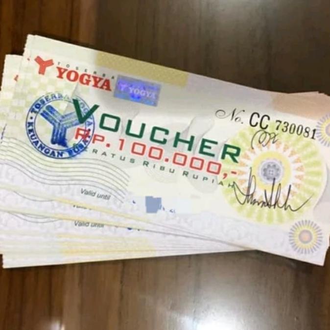 HOT SALE Voucher Yogya / Griya Nominal 100