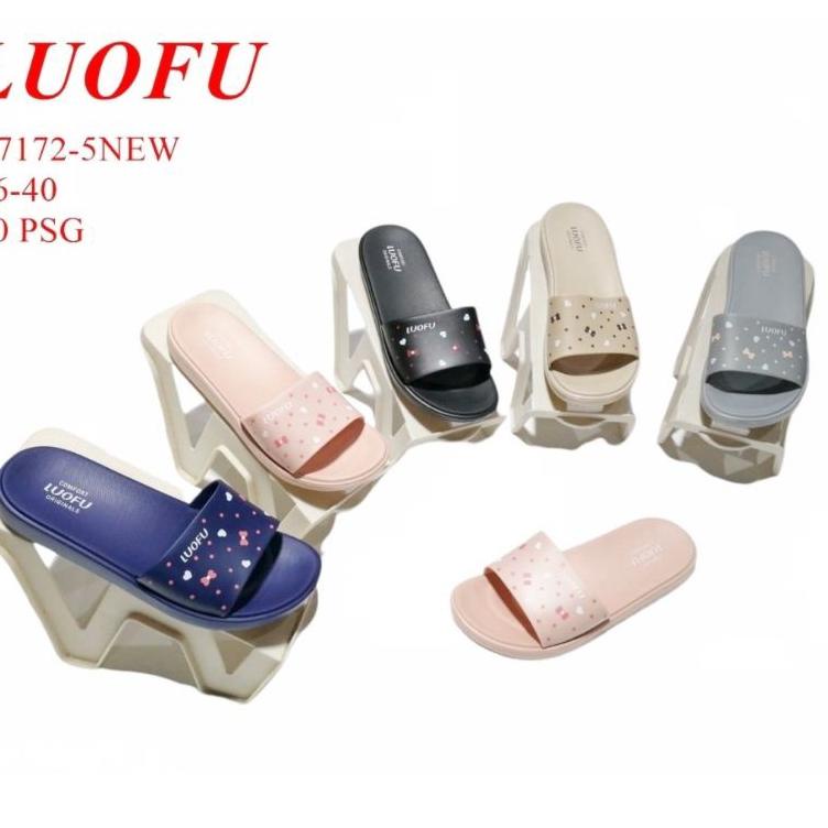 Hot Sale LUOFU E 7172-5 NEW SANDAL SELOP WANITA RINGAN