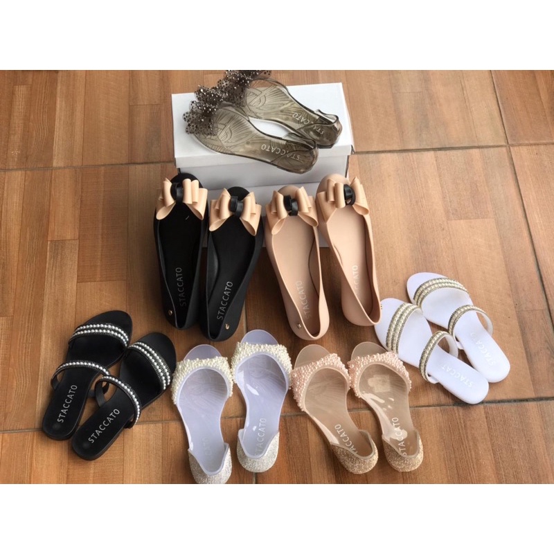 Ready New staccato jelly shoes dan sandals