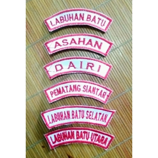 BADGE KWARCAB LABUHAN BATU / ASAHAN / DAIRI / TANAH KARO / PEMATANG SIANTAR / LABUHAN BATU SELATAN / LABUHAN BATU UTARA