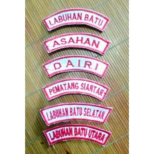 BADGE KWARCAB LABUHAN BATU / ASAHAN / DAIRI / PEMATANG SIANTAR / LABUHAN BATU SELATAN / LABUHAN BATU UTARA