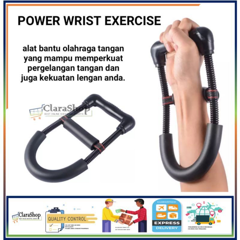 Alat Olahraga Power Wrist Exercise Alat Olahraga Pergelangan Tangan