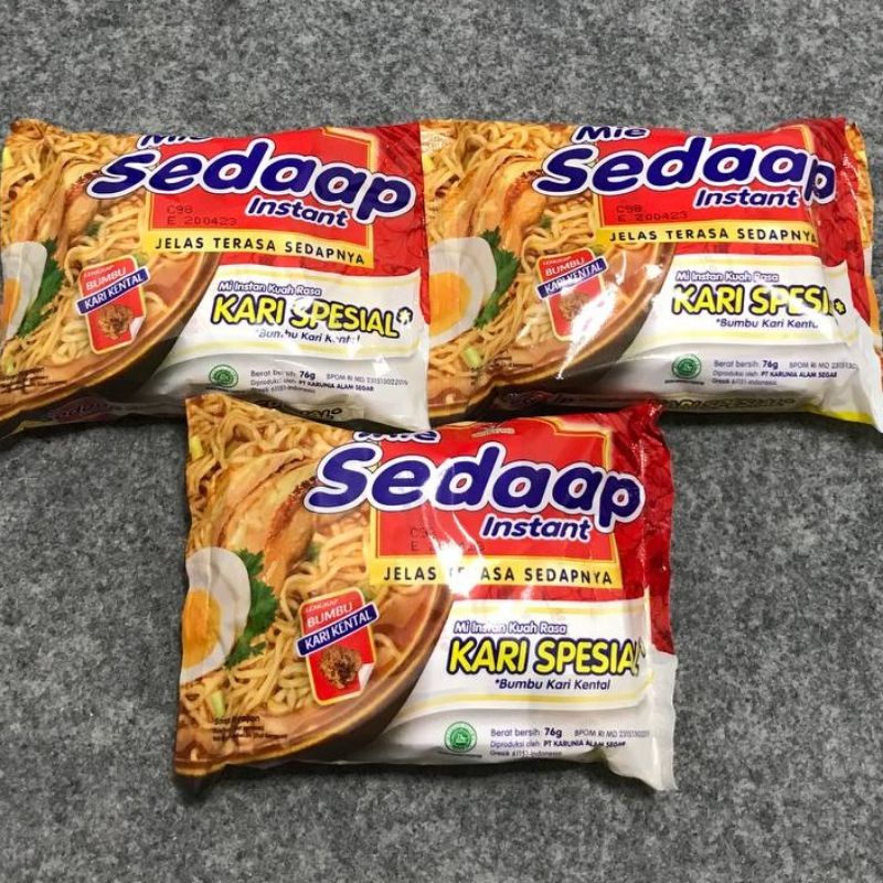 

Mie Sedaap Instant Rasa Kari Spesial 76gr
