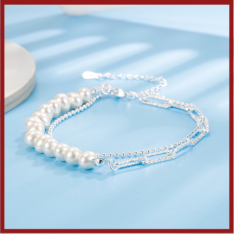 Gelang Mutiara Shell Gesper Cincin Untuk Wanita U1486