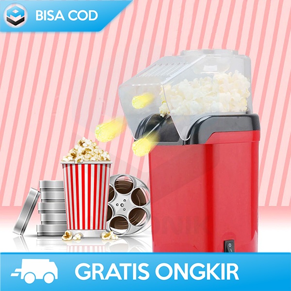 MESIN POPCORN PORTABLE ALAT PEMBUAT POPCORN MINIJOY PRAKTIS 1200W 220V
