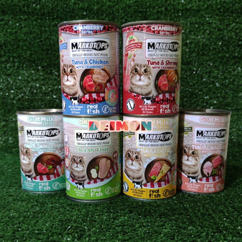 Markotops Kaleng Adult 400g Wet Food Makanan Kucing