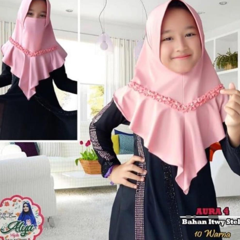 PBL.21De22ᵀ • HIJAB ANAK NIQOB AURA ORI ARETHA