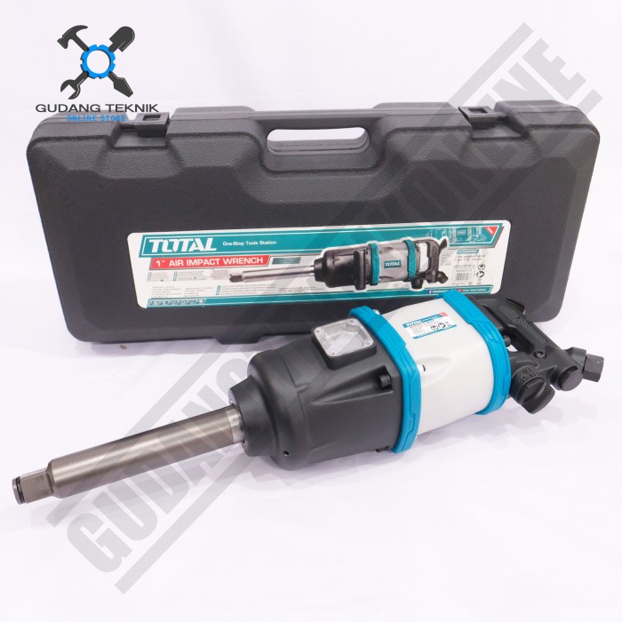 Air Impact Wrench 1&quot; TAT40111 TOTAL / Alat Buka Pasang Baut Torsi ANGIN 1 Inch TAT 40111 TOTAL