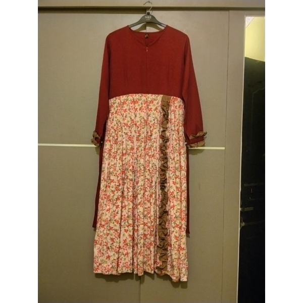 preloved gamis dan Khimar second set syari