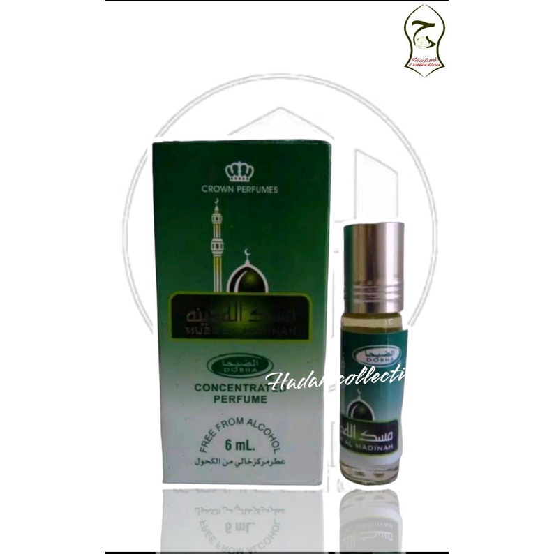 Parfum Dobha roll 6ml original MUSK MADINAH/ Parfum Arab Dobha ROLL 6 ml Original