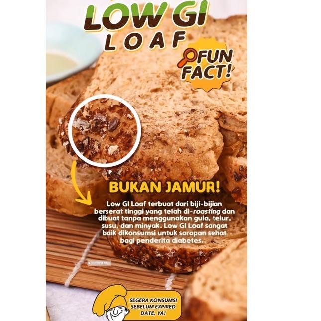 

ㅉ Barbys Bakery - Multiseed Low Gi Loaf | Roti Tawar | Vegan Bread| Roti Gandum| Roti Sehat| Vegetarian| Tanpa Mentega| Tanpa Gula ⌆