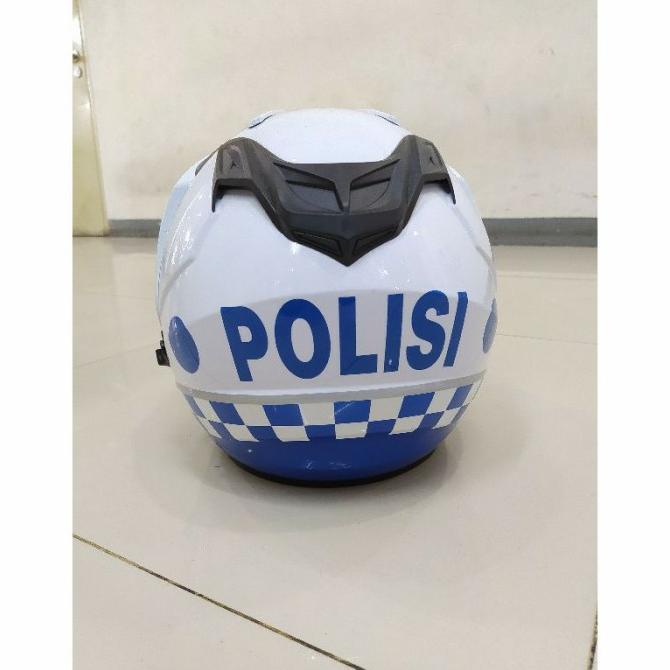 Sale Helm Polisi Lalu Lintas | Lantas Polantas Patwal Dobel Visor Termurah