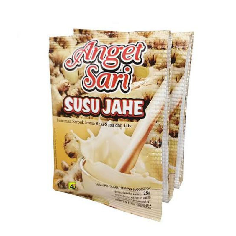 

Anget Sari Susu Jahe renceng (10 pcs x 25gram)