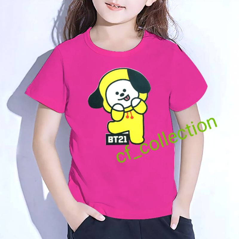 KAOS ANAK PEREMPUAN GAMBAR DFT 1 10 TAHUN