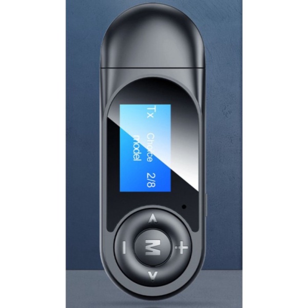

Dijual USB Audio Bluetooth 5.0 Receiver Transmitter LCD Display Adapter Black Diskon