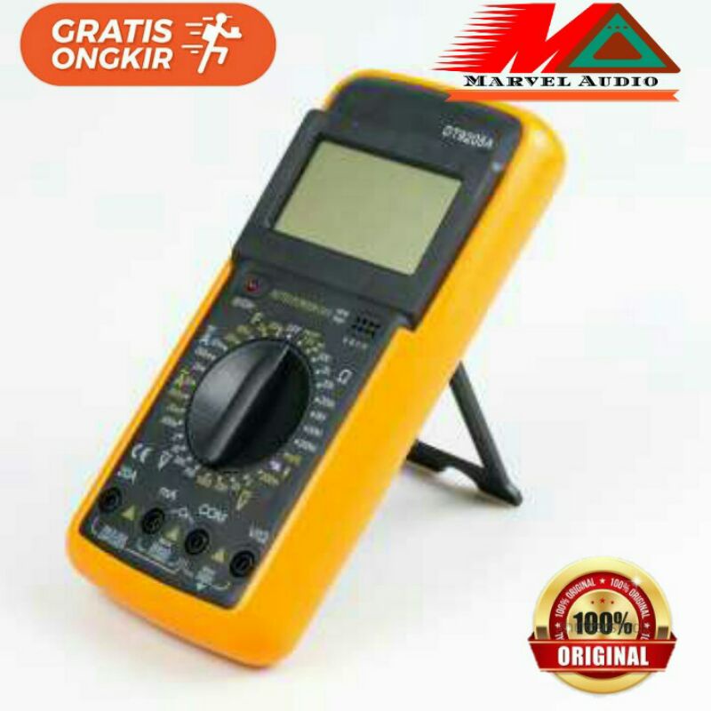 RICHMETERS Pocket Size Digital Multimeter - DT9205A
