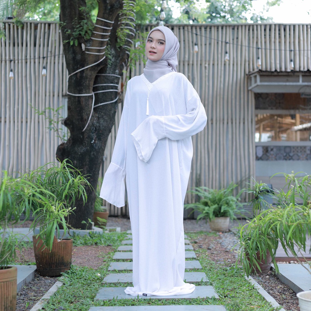 ASPUT - Creme Mukena Abaya Turki