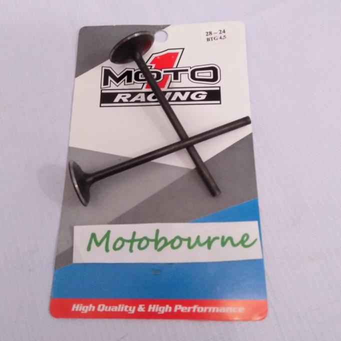 klep payung Moto1 klep racing 28 - 24 batang 4.5 moto 1