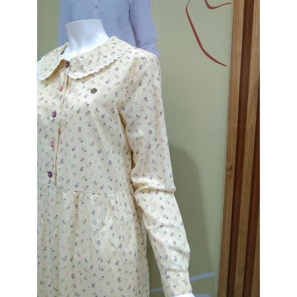 GAMIS CORNICHE BAHAN KATUN PREMIUM