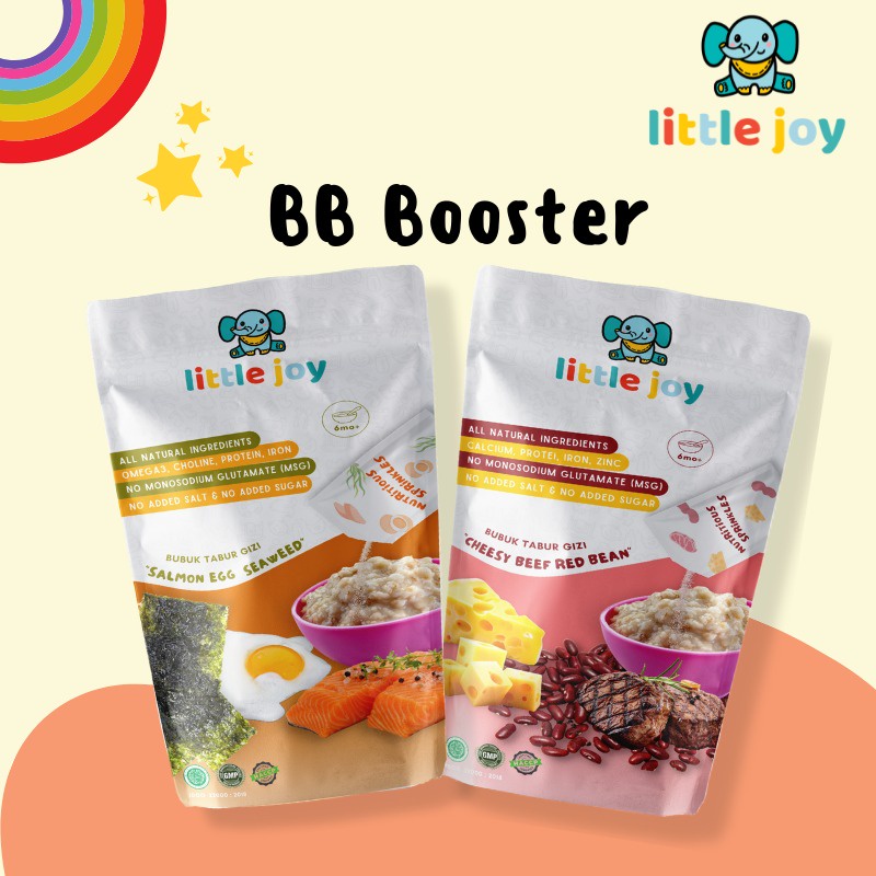 Little Joy MPASI Bayi BB Bosster Bubuk Tabur Gizi / Bumbu Tabur Campuran MPASI Bayi 6 Bulan / Bumbu 