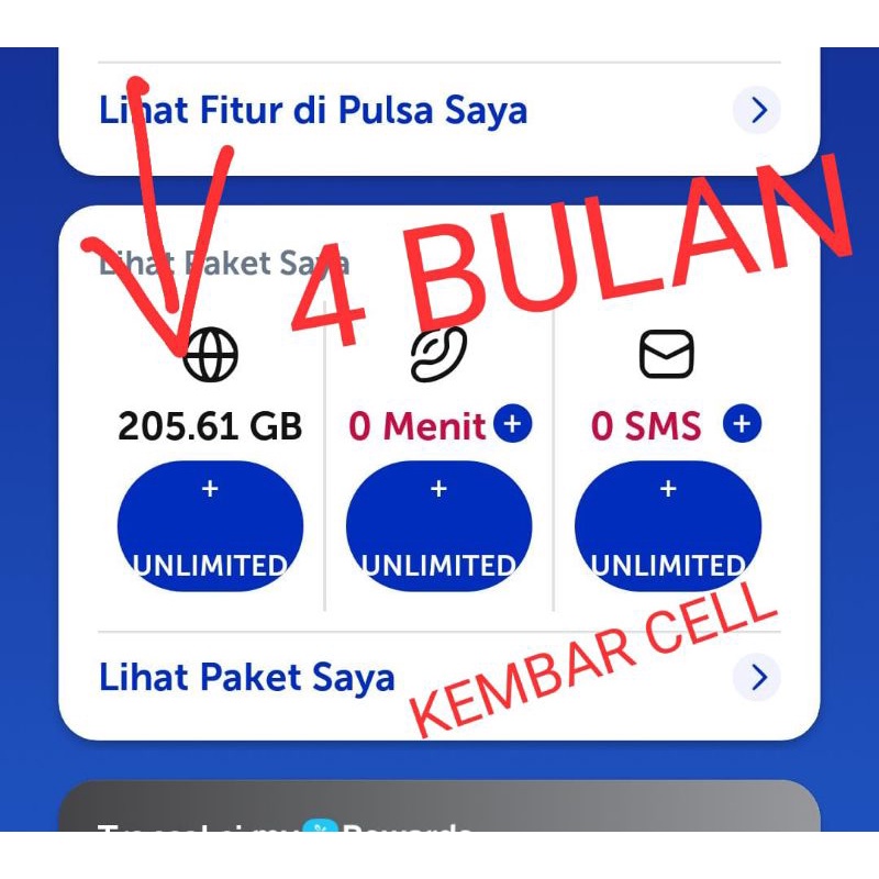 inject paket XL 88GB Full 24 jam tanpa tambahan apapun internet kuota data suntik injek 88 GB kartu 