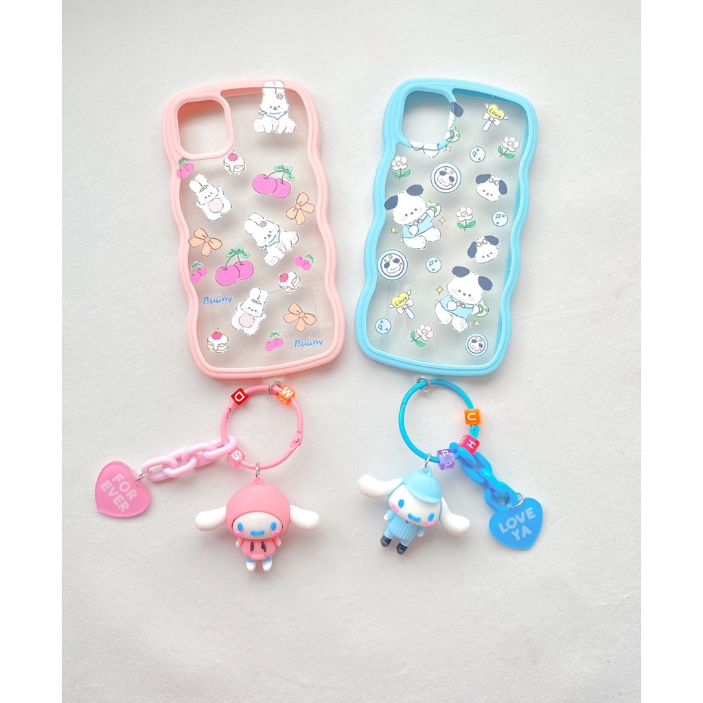 Softcase Motif karakter kitten kitty Casing For Iphone 7+ 8+ Plus X Xs Xr Max 11 12 13 14 Pro Max 14+ 14Plus HH36 DY