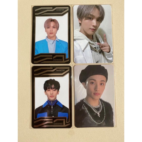 PHOTOCARD MARK HAECHAN AR SELCA UNIVERSE SET