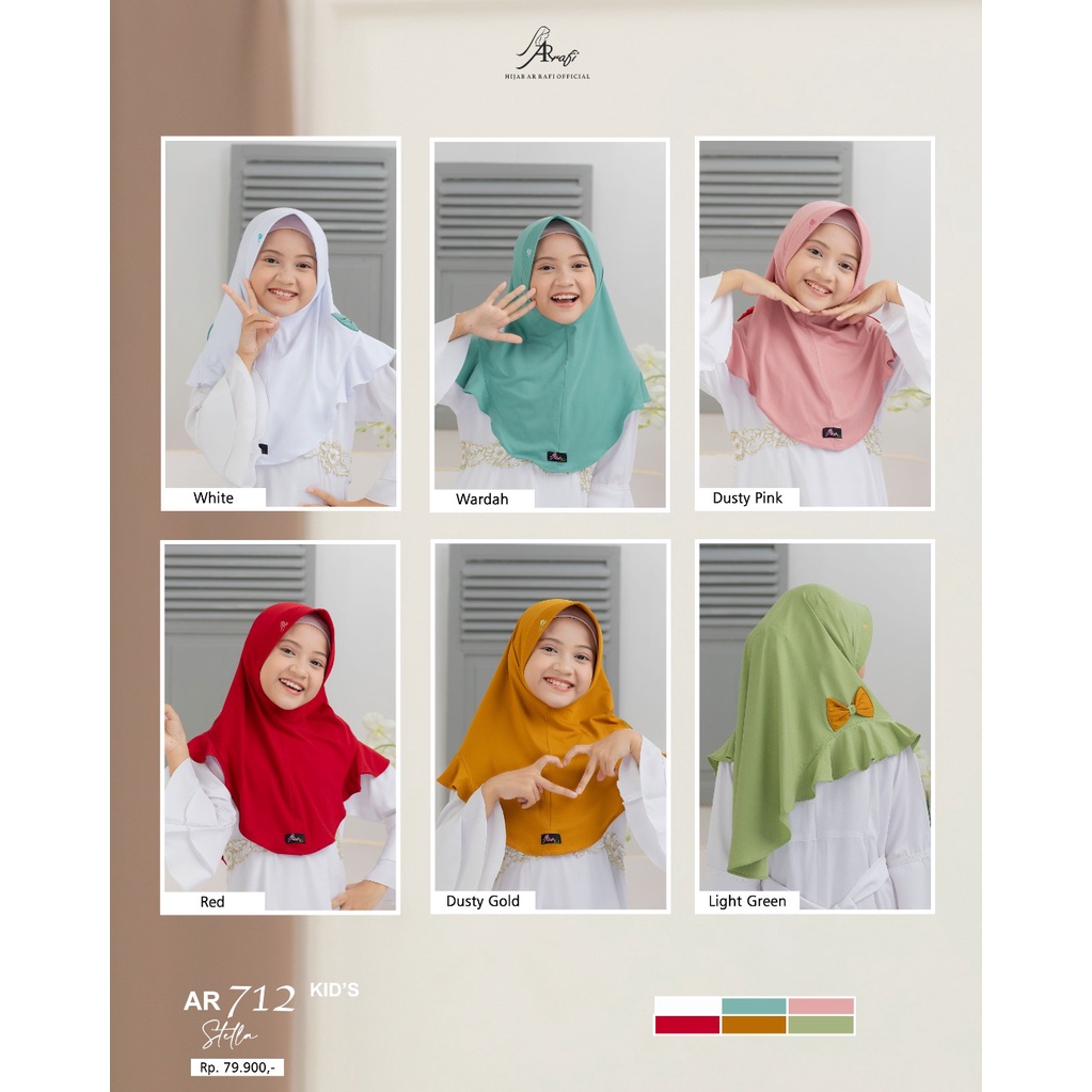 Ar 712 kids | arrafi 712 kids | arrafi jilbab kids anak