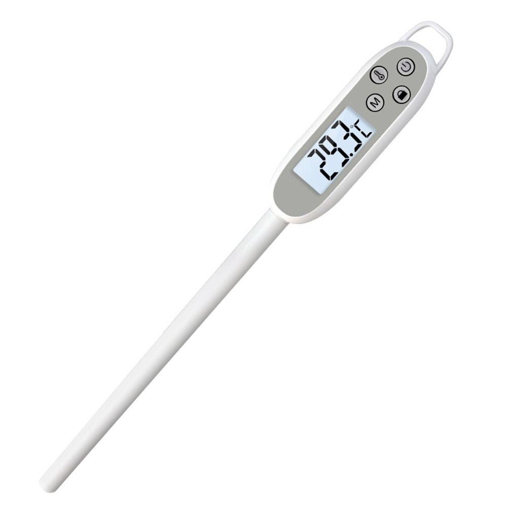 Solighter Termometer Makanan Digital Anti Air Barbekyu Alat Masak Untuk Daging BBQ Makanan Minyak Dapur Pengukur Suhu