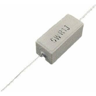 RESISTOR 1OHM 5W 1J Resistor Batu 5 Watt Nilai 1 Ohm 1Ohmj 5W