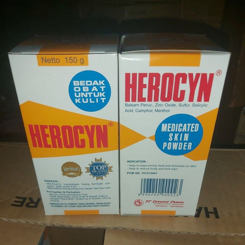 Herocyn bedak 150gram