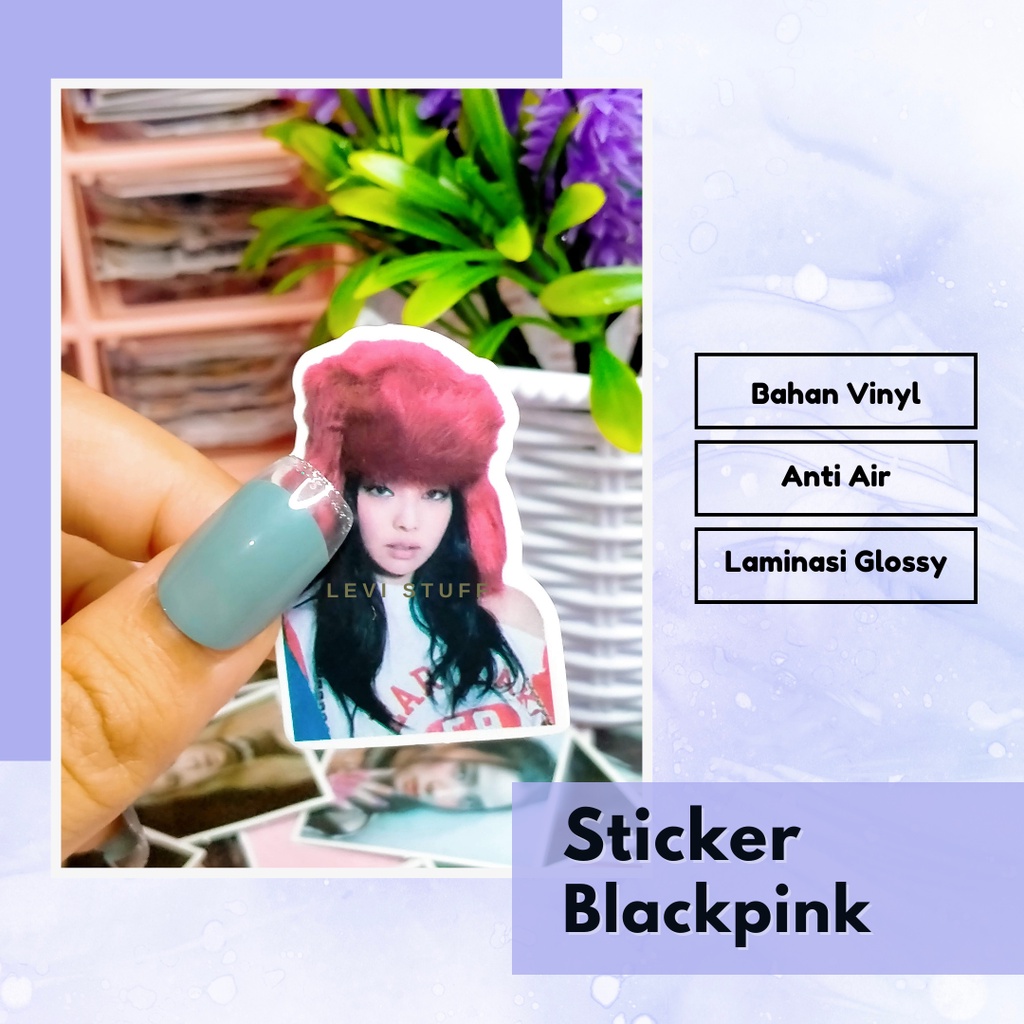 

Sticker Blackpink Vinyl Glossy Anti Air / Sticker Kawaii / Sticker Lucu / Idol Korea / Notebook / Diari / Buku / Gift
