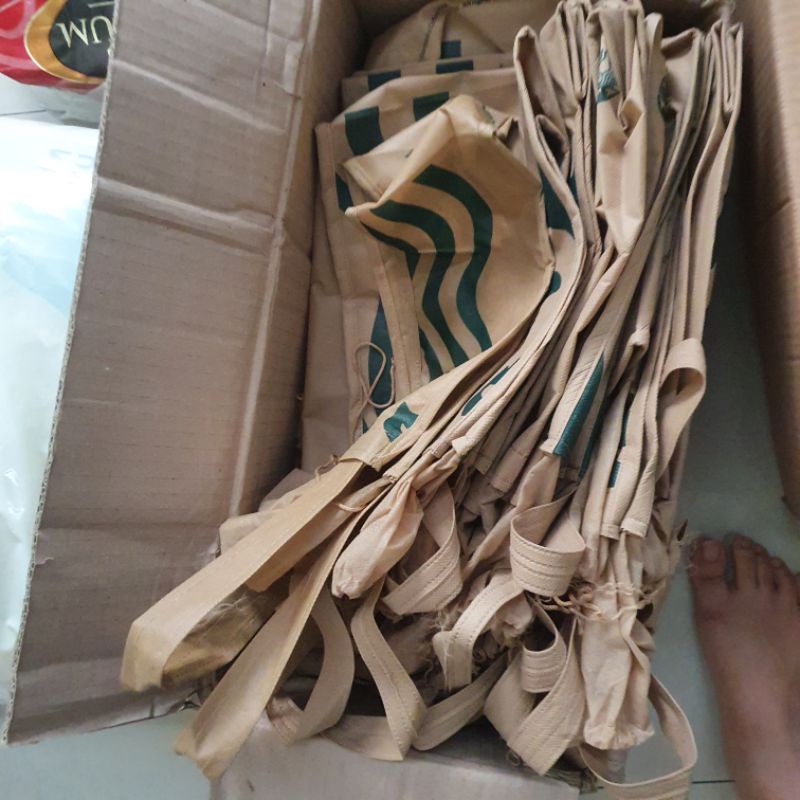 Tas Starbucks spunbond serut original