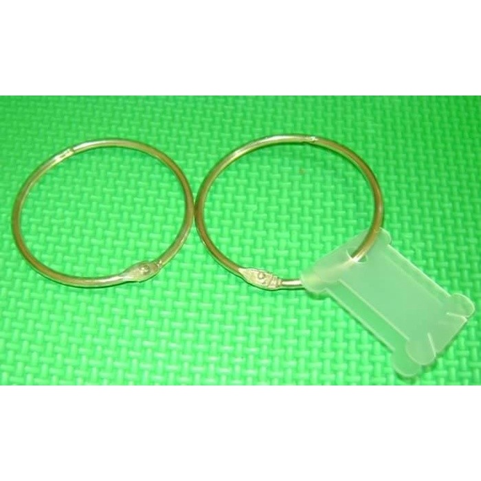 

RING BULAT UNTUK BOBBIN ALBUM BINDER BUKU SCRAPBOOK 8CM